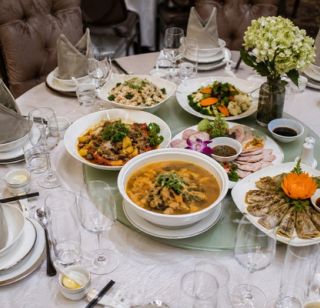 Thực đơn đặt tiệc tại nhà
