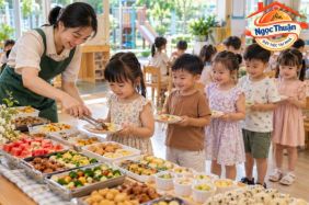 tiec buffet tre mam non tai truong 2927f6c2