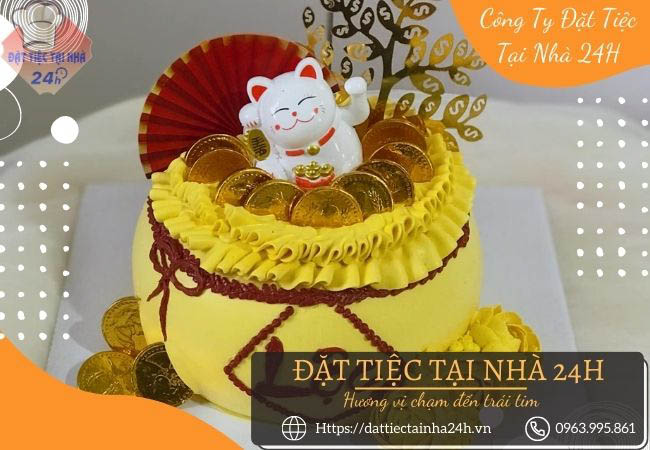 Bánh sinh nhật thần tài