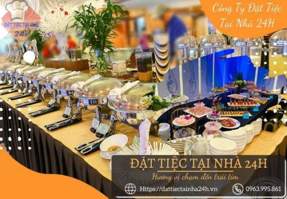 Mẹo trang trí quầy buffet đẹp như nhà hàng tại nhà