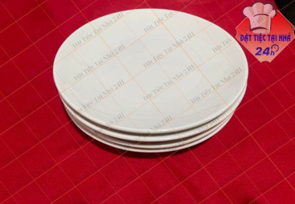 Dĩa sứ ăn tiệc buffet Dĩa sứ ăn tiệc buffet