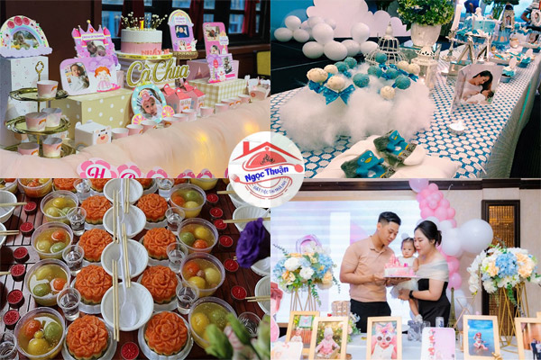 Tại sao nên đặt tiệc đầy tháng tại nhà?