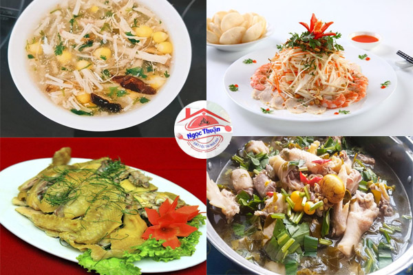 Thực đơn đặt tiệc đầy tháng 1