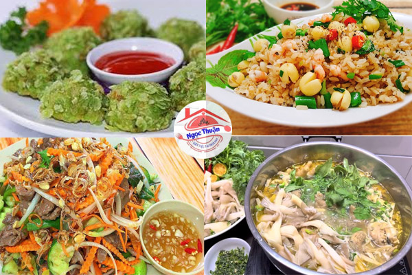 Các món ăn thường đãi tiệc thôi nôi tại nhà