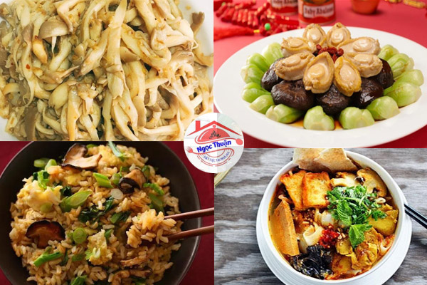 Tổng hợp các món chay từ nấm