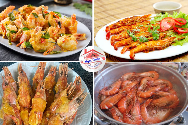 Các món tôm đãi tiệc hấp dẫn Các món tôm đãi tiệc hấp dẫn