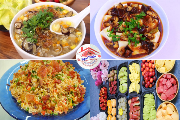 Thực đơn số 8: Tiệc chay thanh tịnh số 1