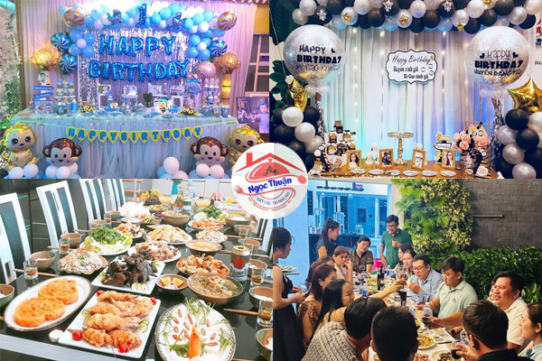 Dịch vụ tổ chức đặt tiệc sinh nhật tại nhà Dịch vụ tổ chức đặt tiệc sinh nhật tại nhà