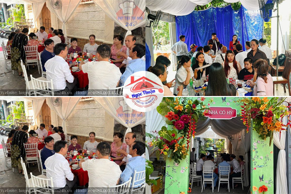 Các dịch vụ đi kèm trong gói tổ chức tiệc đám hỏi