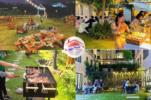 Chọn địa điểm tổ chức tiệc BBQ ngoài trời