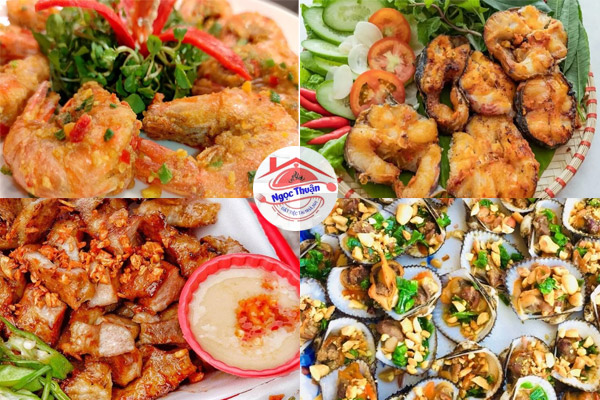 Thực đơn BBQ số 5 — Cân bằng hải sản và thịt heo Thực đơn BBQ số 5 — Cân bằng hải sản và thịt heo