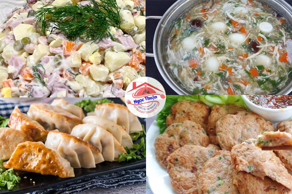 Thực đơn buffet 1