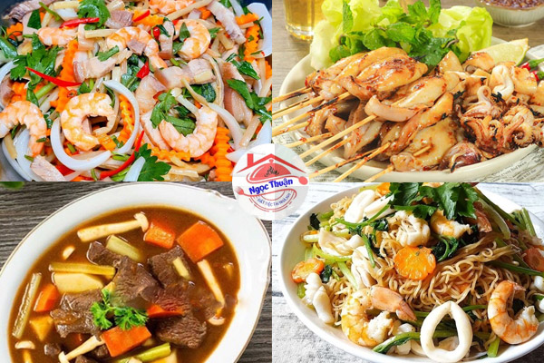 Thực đơn buffet ngon tại nhà