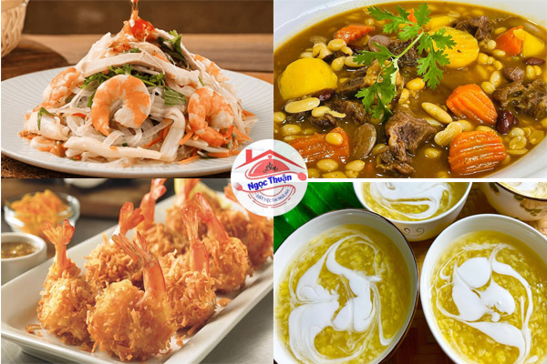 Thực đơn đám giỗ miền Nam phong phú