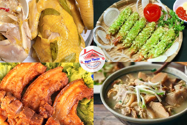 Thực đơn những món ăn liên hoan lớp số 9