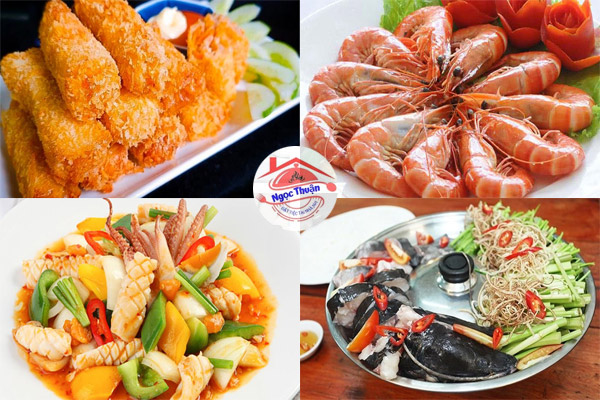 Thực đơn sinh nhật số 5 — Hải sản kết hợp khai vị đôi