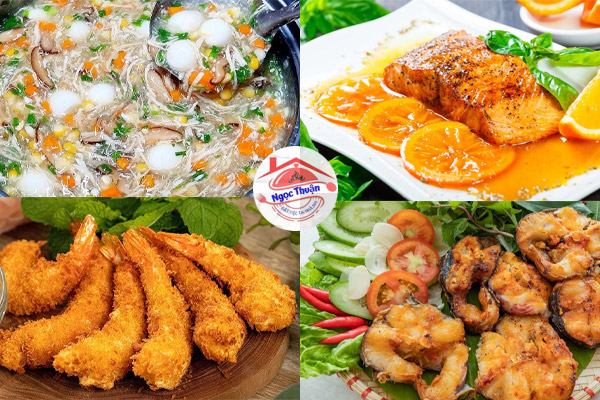 Thực đơn tiệc buffet ngoài trời tại nhà 