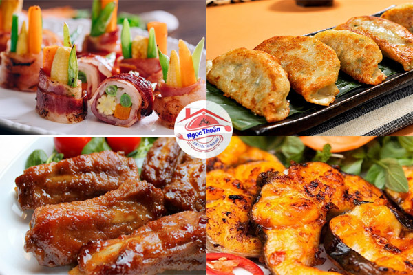 Thực đơn tiệc buffet ngoài trời hấp dẫn
