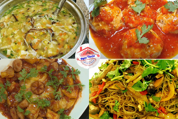 Thực đơn tiệc chay số 6 phù hợp tiệc công ty và họp mặt Thực đơn tiệc chay số 6 phù hợp tiệc công ty và họp mặt
