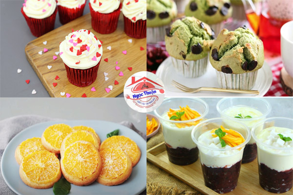 Thực đơn số 1: Hương vị Mousse và Muffin ngọt ngào