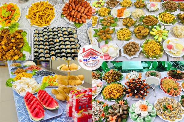 Tổ chức tiệc buffet cho các bé mầm non