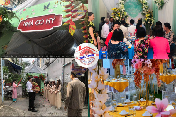 Dịch vụ tổ chức tiệc đám hỏi tại nhà quận 11 của Ngọc Thuận