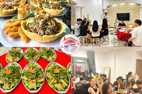 Dịch vụ đặt tiệc tại nhà ở Nhà Bè trọn gói giá rẻ