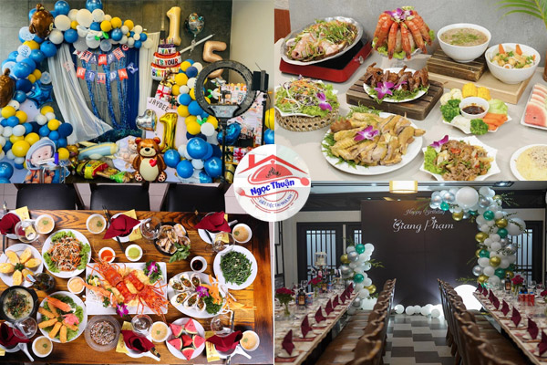 Dịch vụ tổ chức đặt tiệc sinh nhật tại nhà