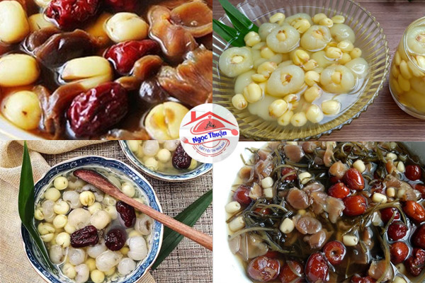Chè nhãn nhục hạt sen thanh mát, dịu ngọt đặc trưng