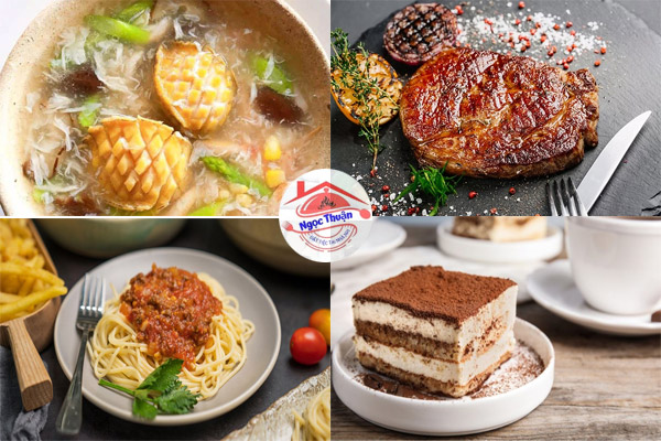 Cấu trúc chuẩn của một bộ thực đơn 5 sao chuyên nghiệp Cấu trúc chuẩn của một bộ thực đơn 5 sao chuyên nghiệp