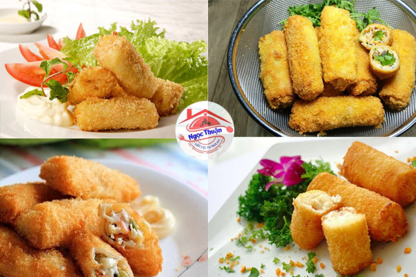 Chả giò mayo chiên giòn rụm