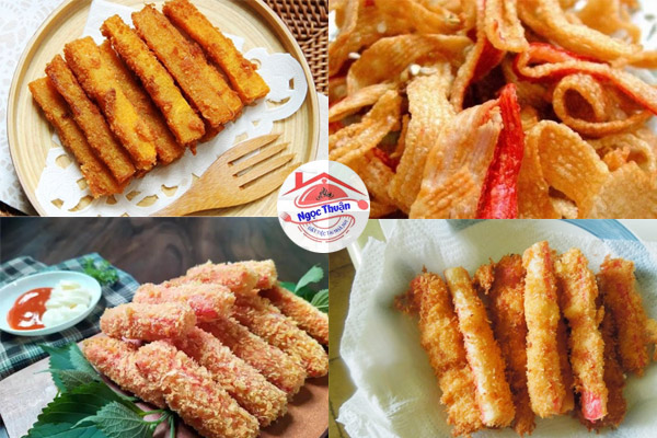 Thanh cua lăn bột chiên giòn - món ăn thú vị, hương vị hấp dẫn