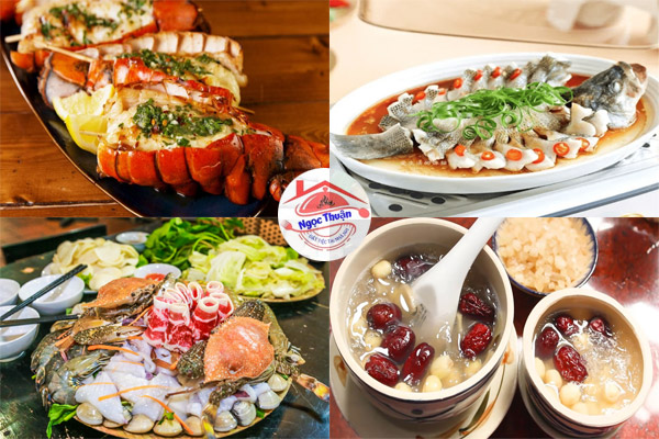Thực đơn nhà hàng 5 sao - Tinh hoa Đại dương Thực đơn nhà hàng 5 sao - Tinh hoa Đại dương