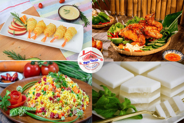 Thực đơn nhà hàng 5 sao - Tiệc Thôi nôi/Đầy tháng cho bé Thực đơn nhà hàng 5 sao - Tiệc Thôi nôi/Đầy tháng cho bé
