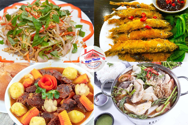 Thực đơn Gân và Cá Đậm Vị