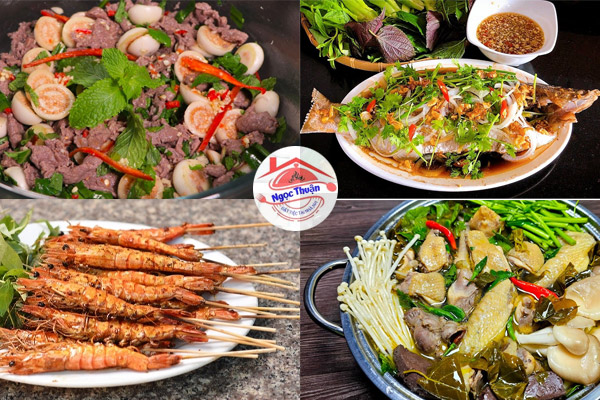 Thực đơn Nem Chua và Lẩu Gà