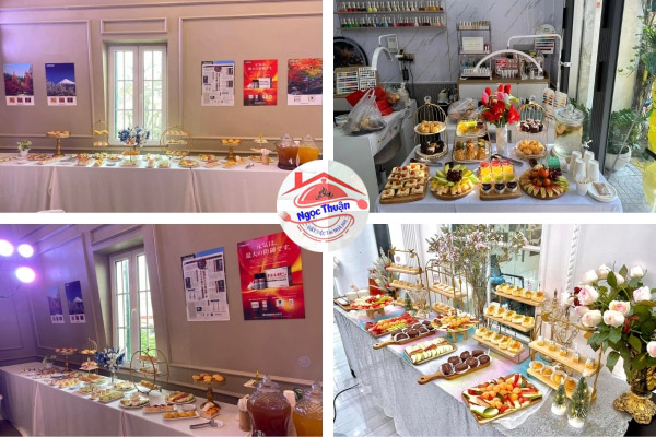 Dịch vụ đặt tiệc Teabreak chuyên nghiệp của Ngọc Thuận