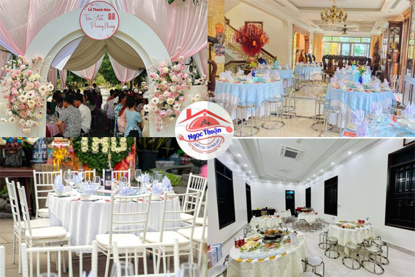 Dịch vụ đặt tiệc cưới tại nhà trọn gói TP.HCM — Ngọc Thuận 3 Nhân viên Ngọc Thuận tư vấn dịch vụ đặt tiệc cưới tại nhà qua điện thoại