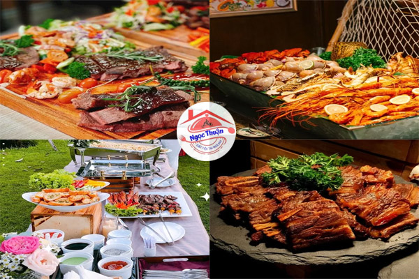 Hệ thống thực đơn tiệc BBQ tại nhà đa dạng