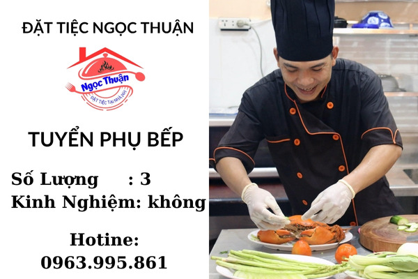 Tuyển phụ bếp Tuyển phụ bếp