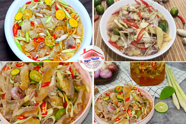 Bắp Bò Ngâm Mắm Sả Tắc Bắp Bò Ngâm Mắm Sả Tắc