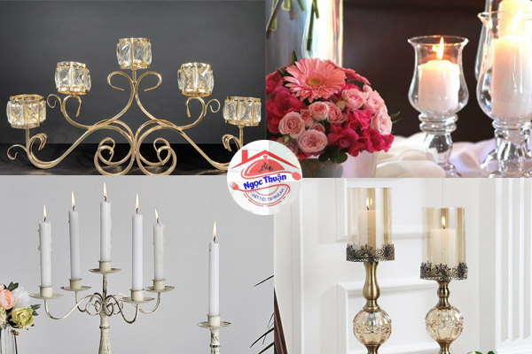 Chân nến trang trí bàn gallery Chân nến trang trí bàn gallery