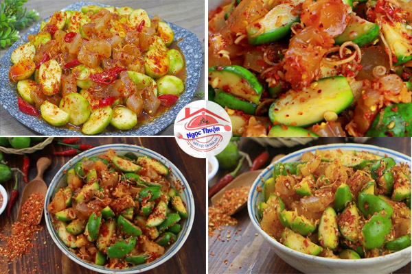 Gỏi Gân Bò Trộn Cóc Non Gỏi Gân Bò Trộn Cóc Non