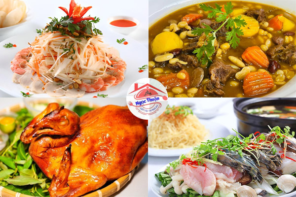 Thực đơn 2 - Kết hợp Á - Âu hiện đại Thực đơn 2 - Kết hợp Á - Âu hiện đại