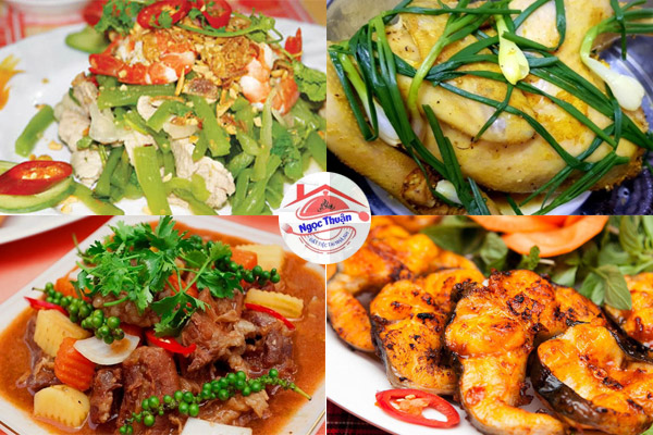 Thực đơn 4 - Phong phú cho gia đình lớn Thực đơn 4 - Phong phú cho gia đình lớn