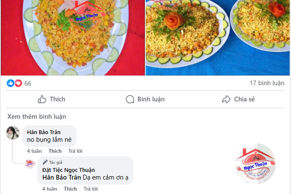 Review món ăn ngon từ khách hàng của Ngọc Thuận tại Gò Vấp