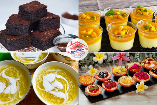 Thực đơn buffet bánh ngọt số 12