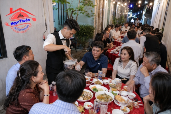 Giới thiệu dịch vụ đặt tiệc tại nhà Gò Vấp của Đặt Tiệc Ngọc Thuận