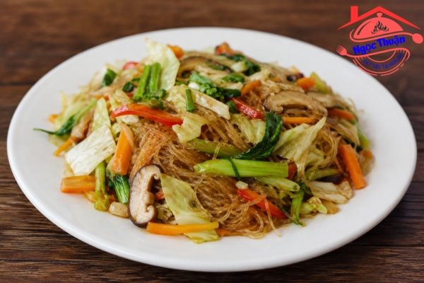 Miến xào rau củ Miến xào rau củ
