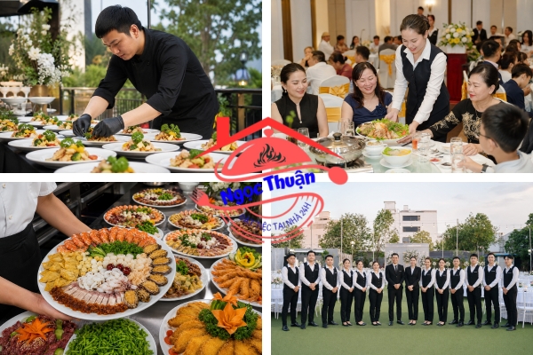 Dịch vụ đặt tiệc tại nhà Bình Thạnh trọn gói | Đặt Tiệc Ngọc Thuận